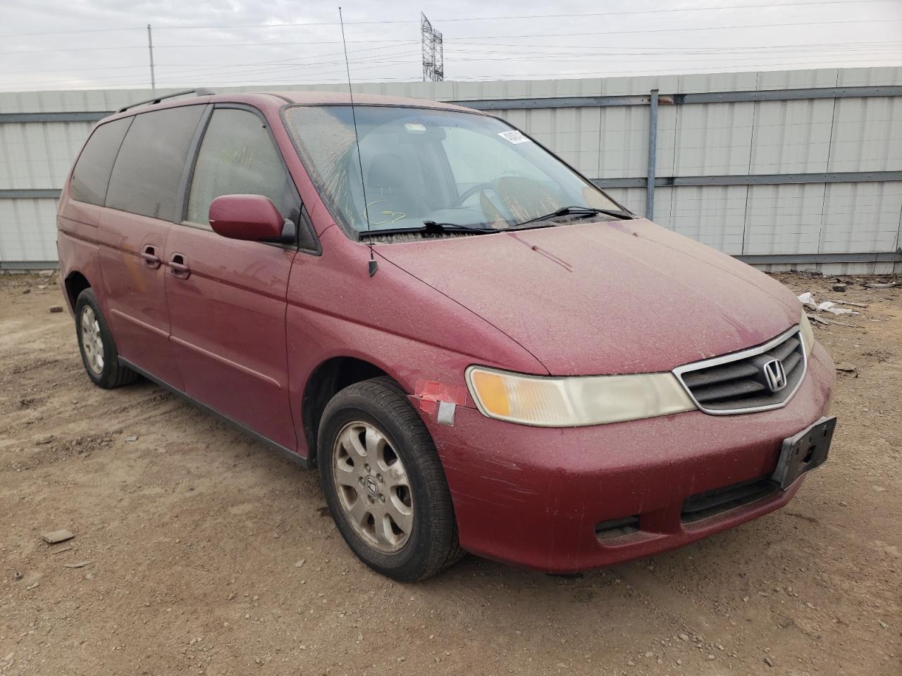 HONDA ODYSSEY EX 2003 with VIN 5FNRL18603B015472 - Photo from auction