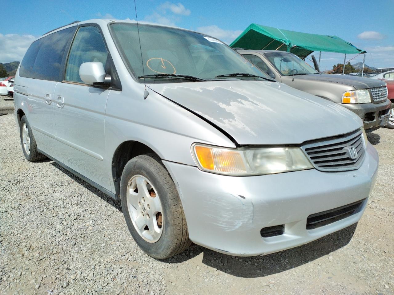 HONDA ODYSSEY EX 2001 with VIN 2HKRL18621H593166 - Photo from auction