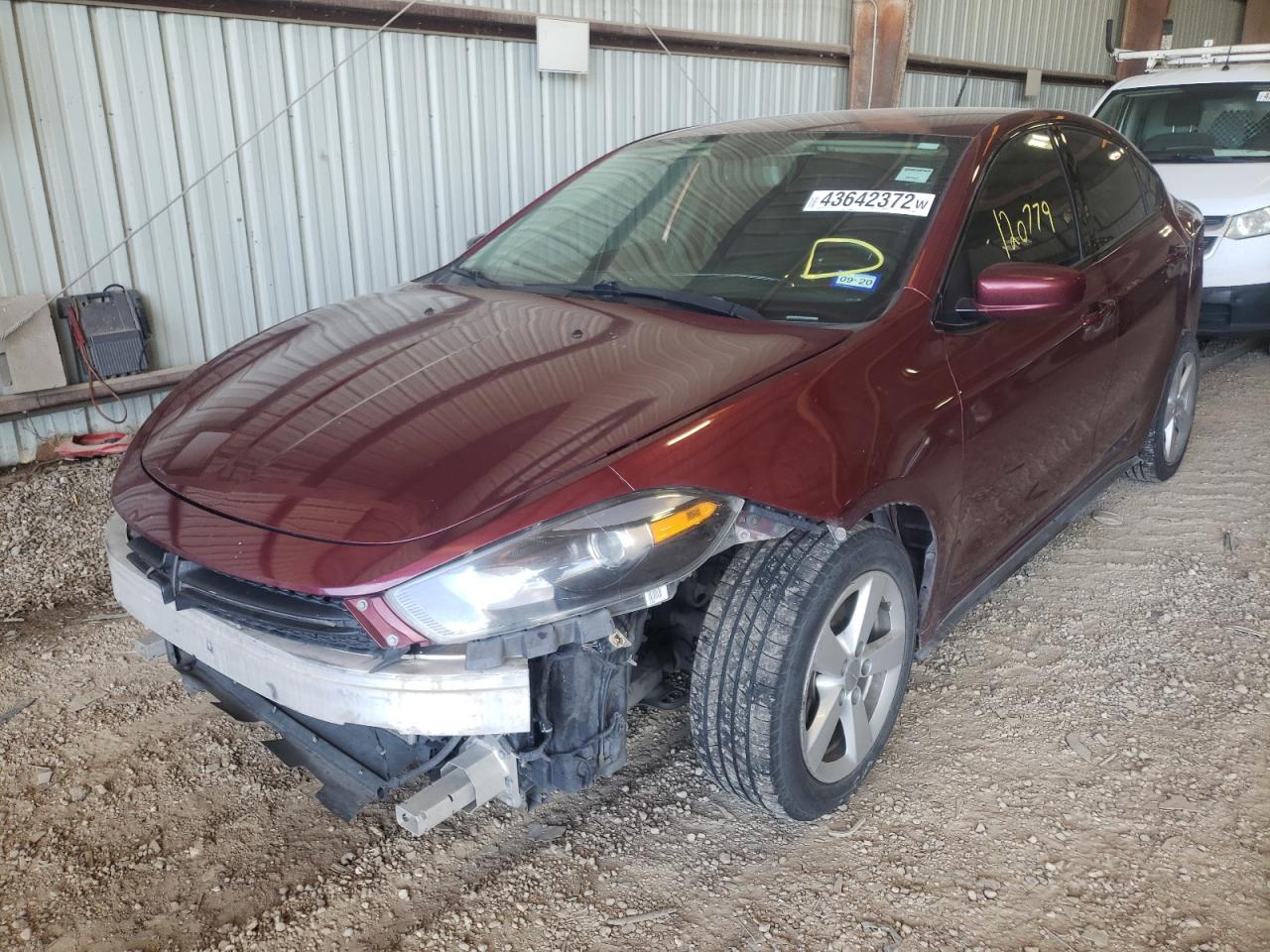 Photo 2 from auction – 2015 DODGE DART SXT with VIN 1C3CDFBB5FD300917