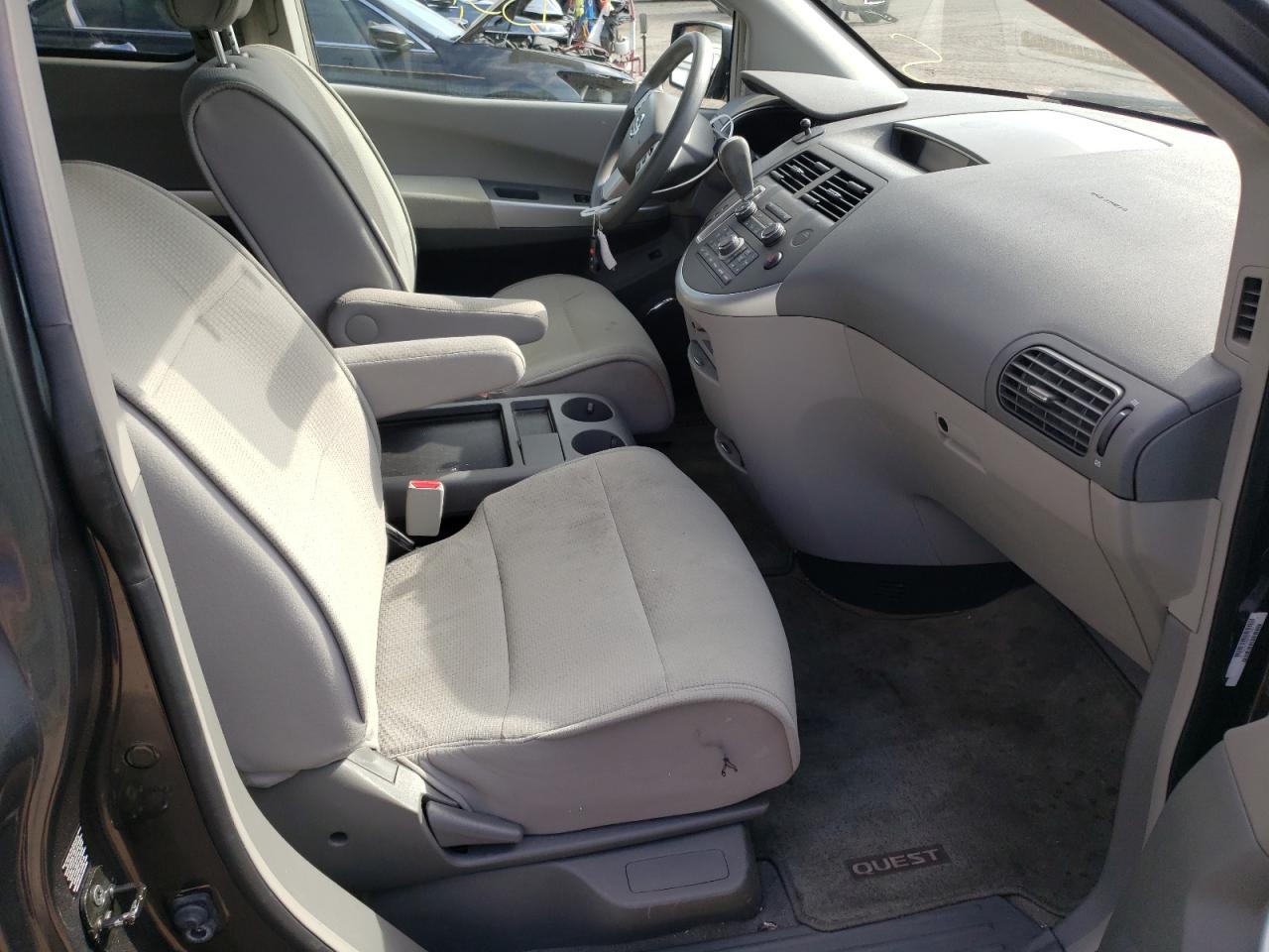 Photo 5 from auction – 2007 NISSAN QUEST S with VIN 5N1BV28U87N118481