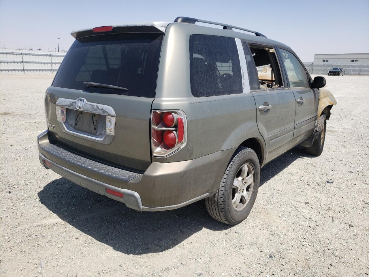 Photo 4 from auction – 2007 HONDA PILOT EXL with VIN 5FNYF28677B039296
