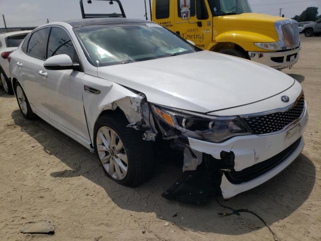 KIA OPTIMA EX 2016 with VIN 5XXGU4L39GG051036 - Photo from auction