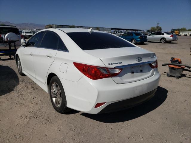 Photo 3 from auction – 2014 HYUNDAI SONATA GLS with VIN 5NPEB4AC9EH851224