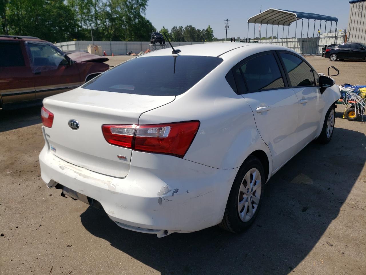 Photo 4 from auction – 2016 KIA RIO LX with VIN KNADM4A31G6681246