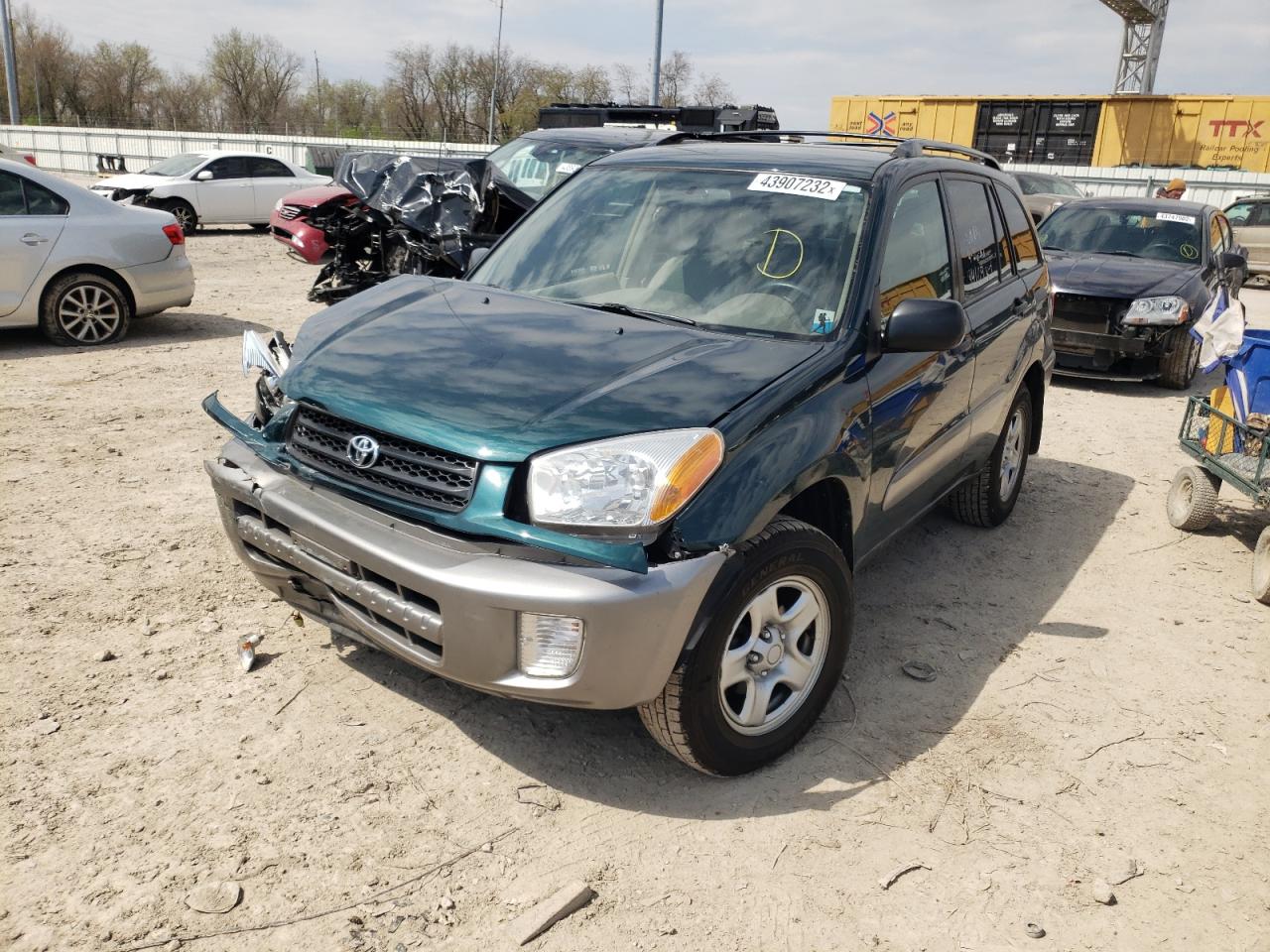 Photo 2 from auction – 2002 TOYOTA RAV4 with VIN JTEHH20V526043599