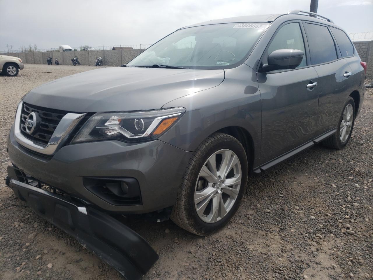 Photo 2 from auction – 2018 NISSAN PATHFINDER with VIN 5N1DR2MM4JC614187