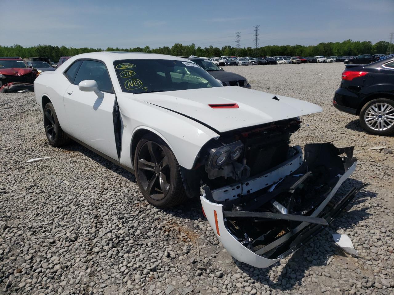 DODGE CHALLENGER 2018 with VIN 2C3CDZBT9JH259472 - Photo from auction