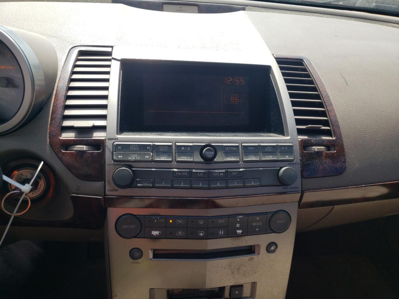 Photo 9 from auction – 2004 NISSAN MAXIMA SE with VIN 1N4BA41E84C802202