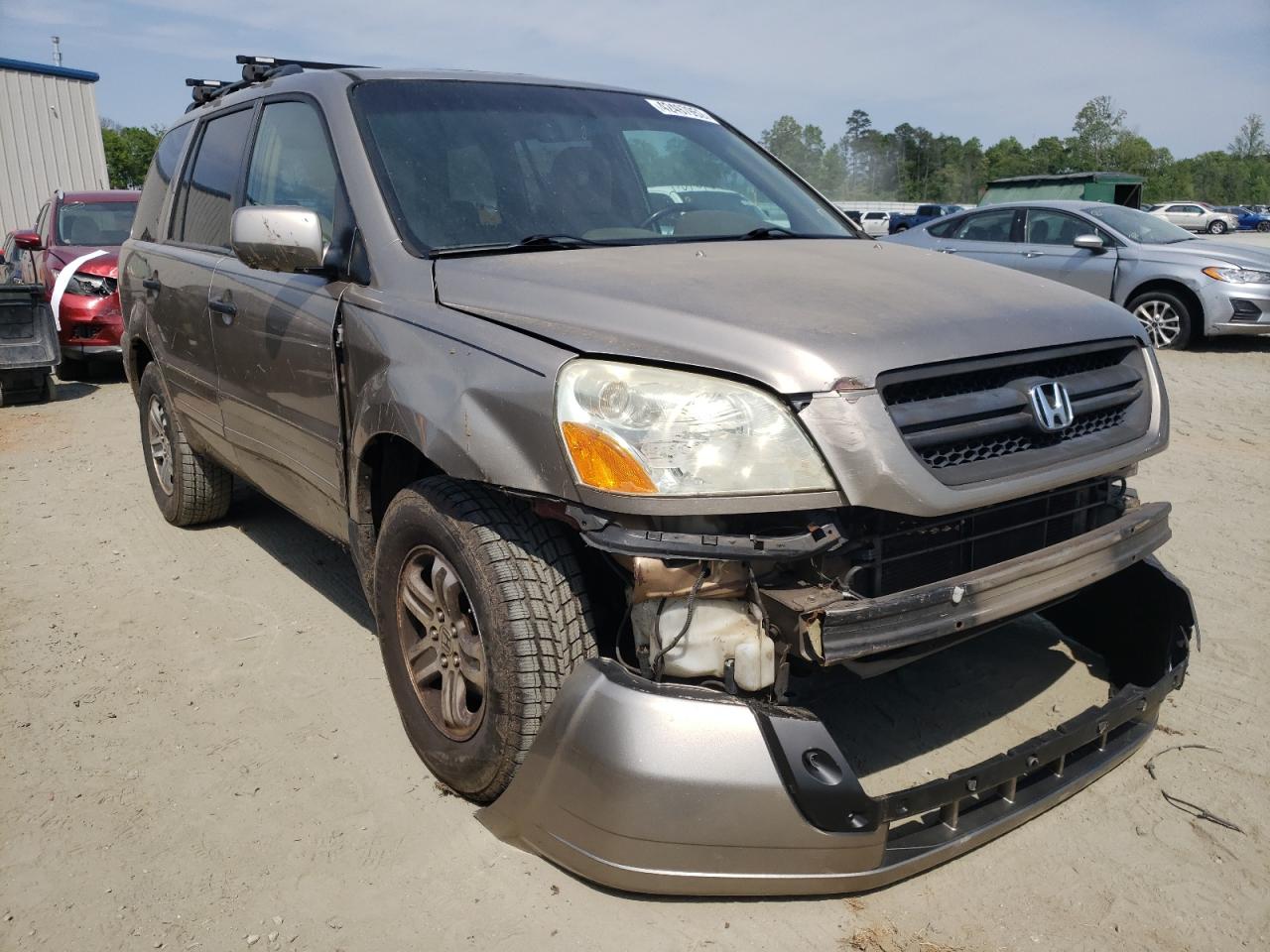 HONDA PILOT EXL 2005 con VIN 5FNYF18565B051292 - Foto de la subasta
