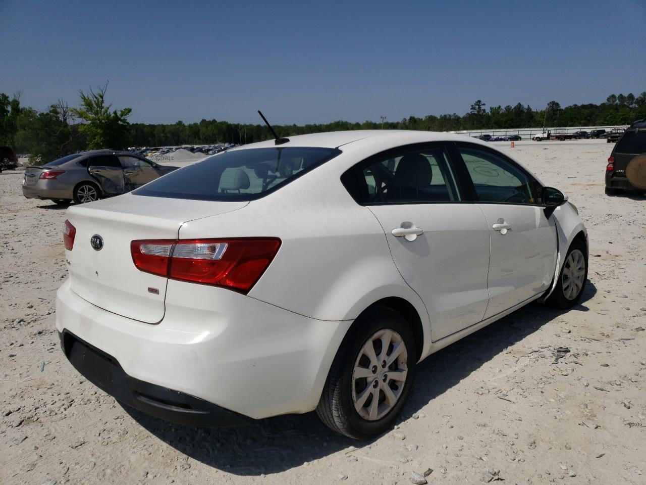Photo 4 from auction – 2013 KIA RIO LX with VIN KNADM4A30D6154746