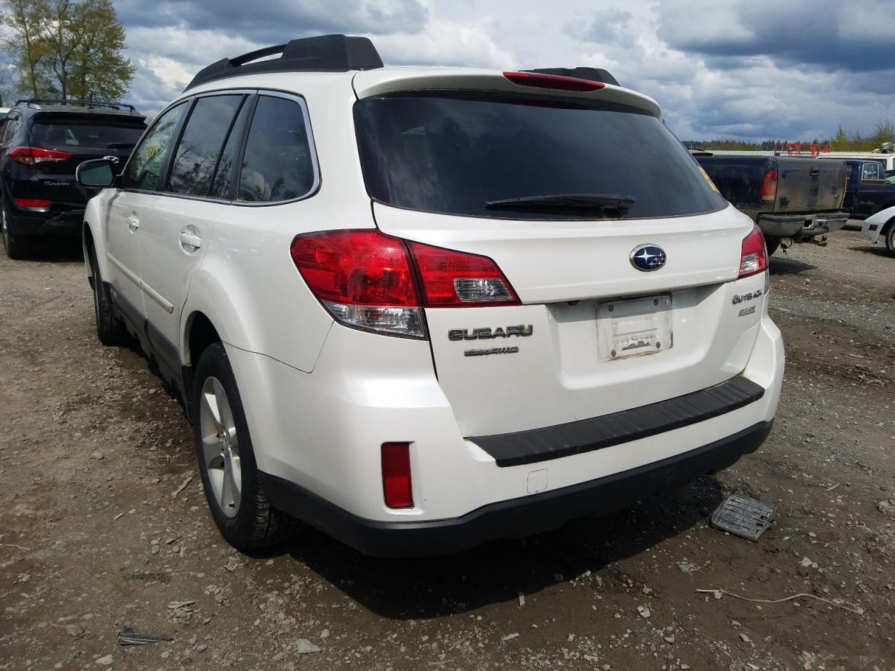 Photo 3 from auction – 2013 SUBARU OUTBACK 2. with VIN 4S4BRBGC0D3230521