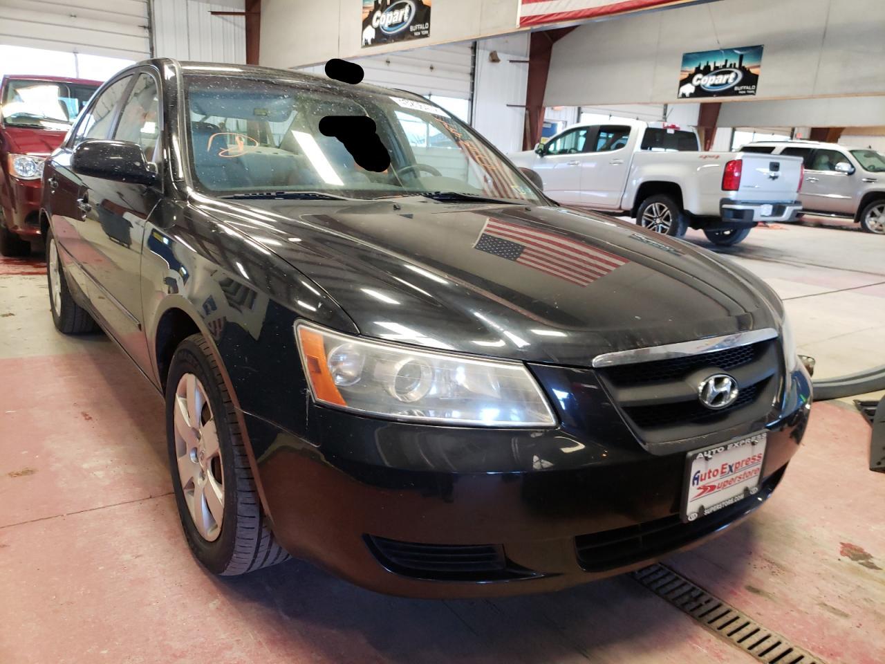 HYUNDAI SONATA GLS 2007 with VIN 5NPET46C27H266283 - Photo from auction