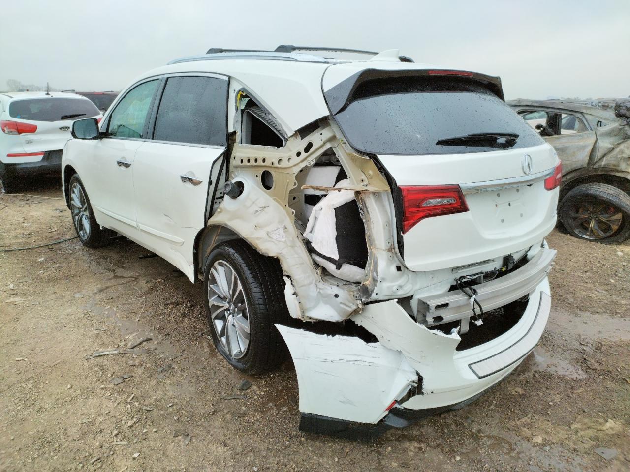 Photo 3 from auction – 2017 ACURA MDX TECHNO with VIN 5FRYD4H74HB009683