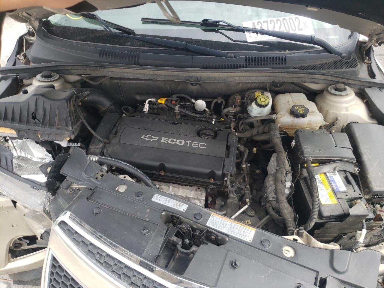 Photo 7 from auction – 2012 CHEVROLET CRUZE LS with VIN 1G1PC5SH5C7125585