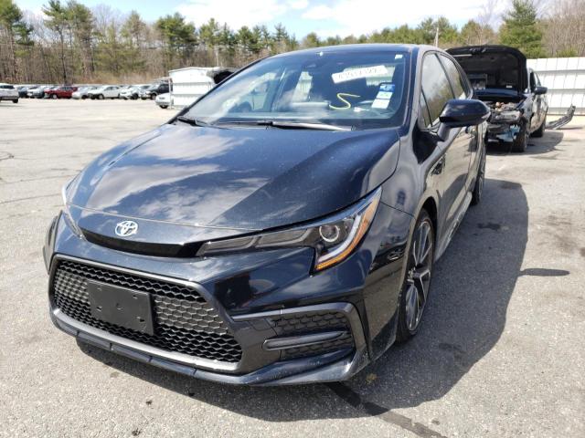 Photo 2 from auction – 2021 TOYOTA COROLLA SE with VIN JTDP4MCE4MJ070182