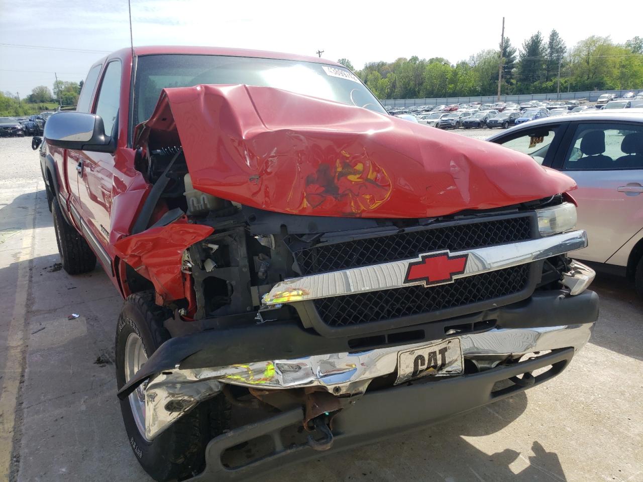 Photo 9 from auction – 2001 CHEVROLET SILVERADO with VIN 1GCHK29U71E228323