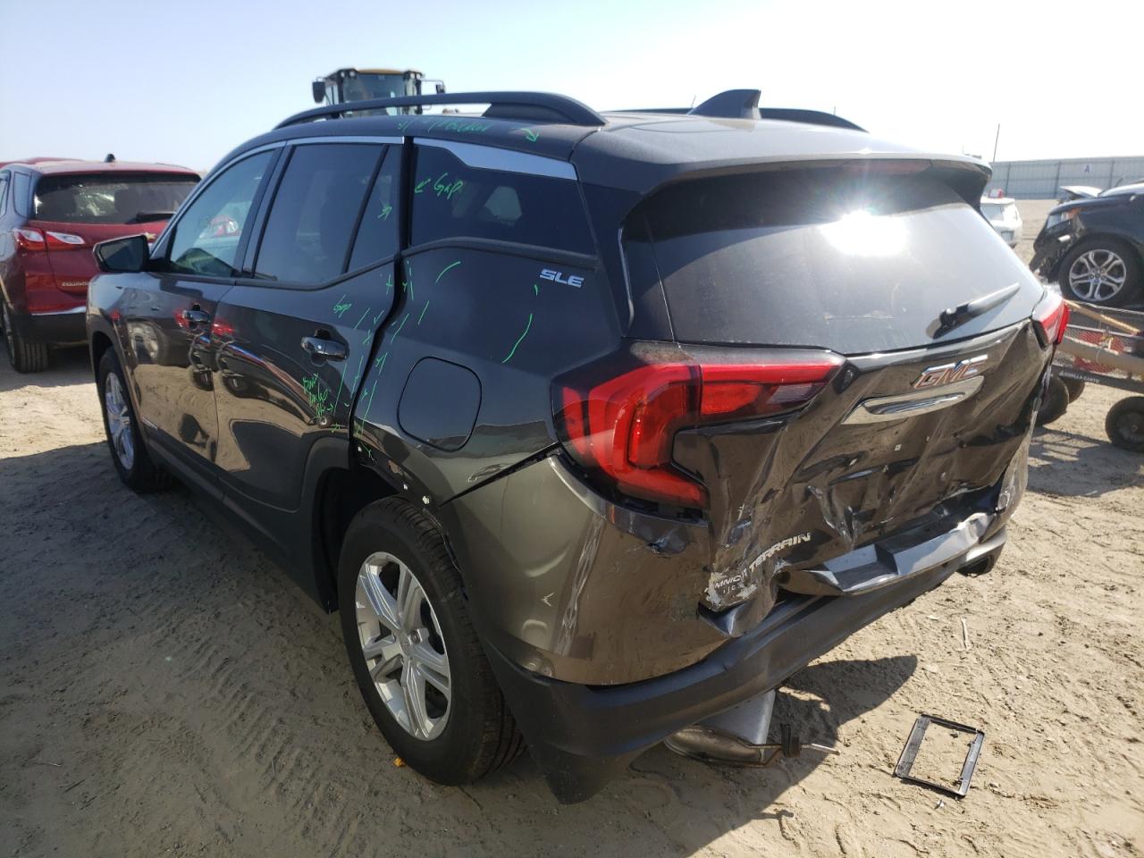 Photo 3 from auction – 2020 GMC TERRAIN SL with VIN 3GKALMEV3LL179329
