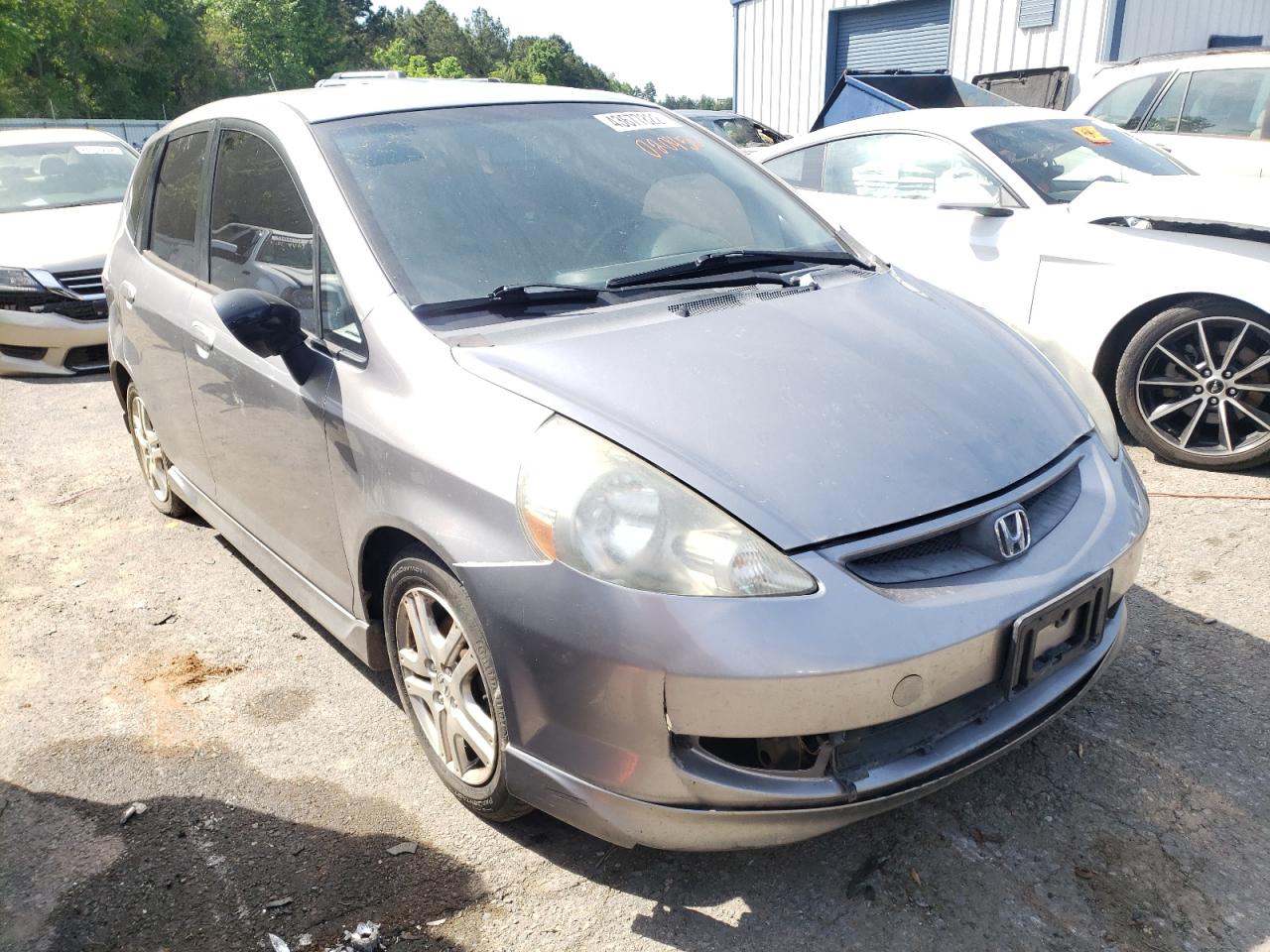 HONDA FIT S 2007 with VIN JHMGD38657S020450 - Photo from auction