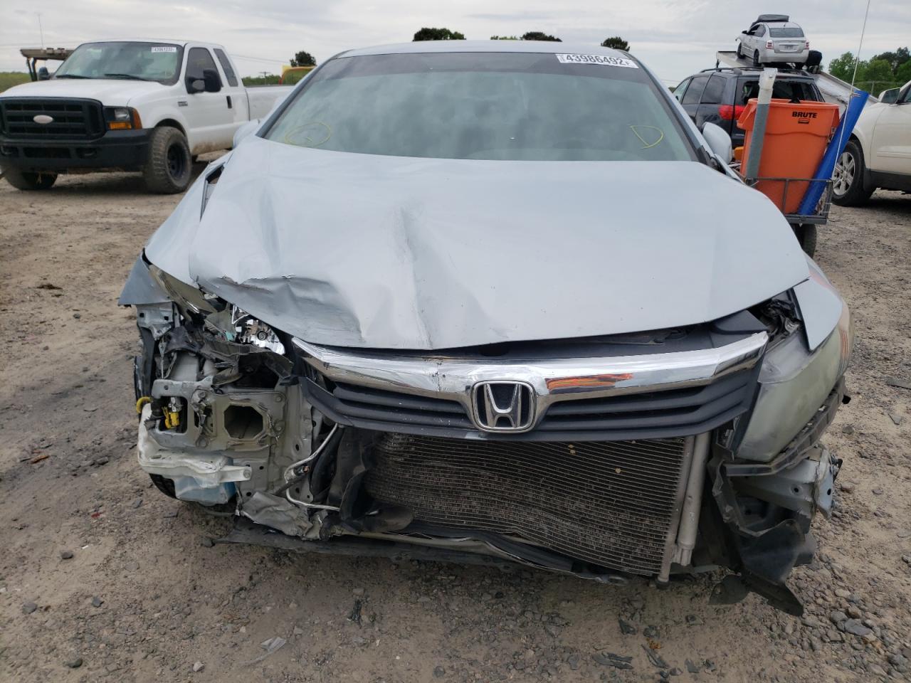 Photo 7 from auction – 2012 HONDA CIVIC LX with VIN 2HGFB2F54CH534252