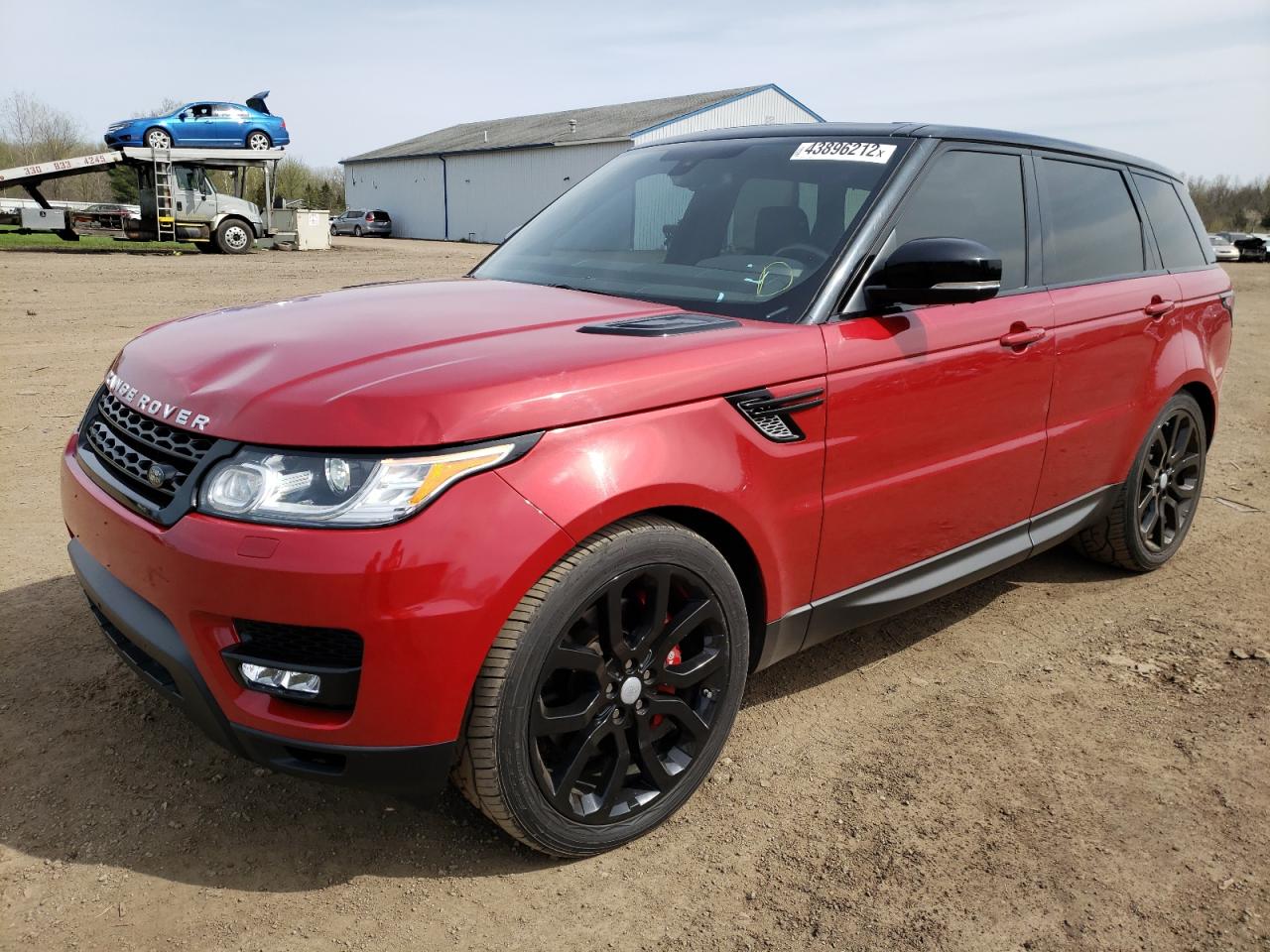 Photo 2 from auction – 2016 LAND ROVER RANGE ROVE with VIN SALWR2EFXGA110737