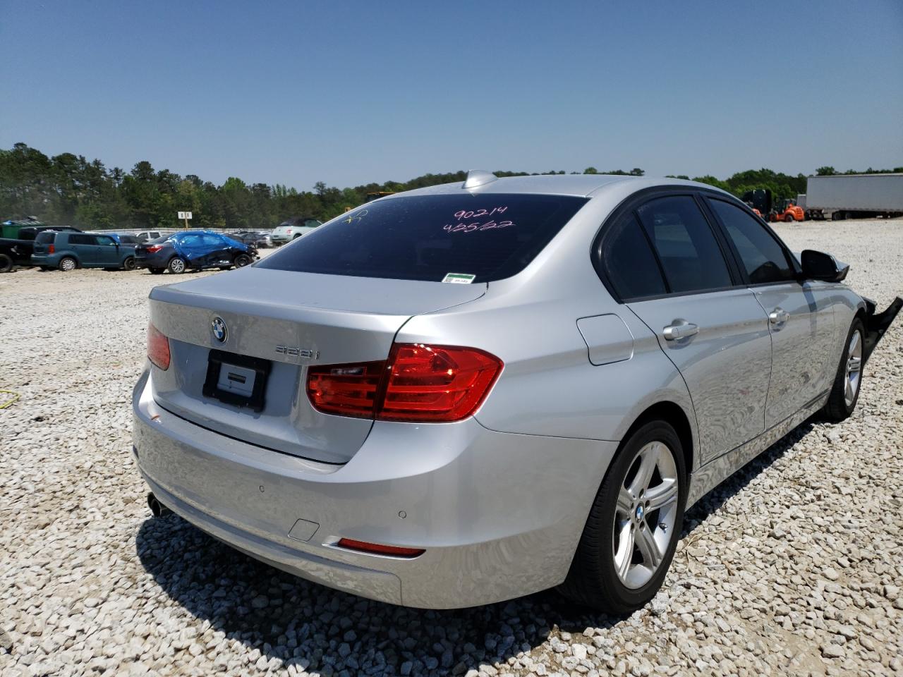 Photo 4 from auction – 2015 BMW 328 I with VIN WBA3A5G56FNS90214