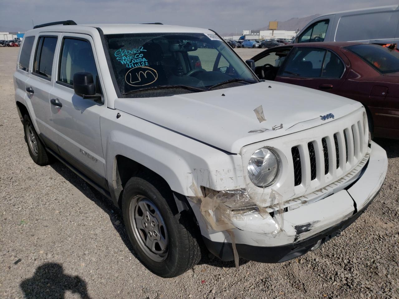 JEEP PATRIOT SP 2016 with VIN 1C4NJPBA3GD655953 - Photo from auction