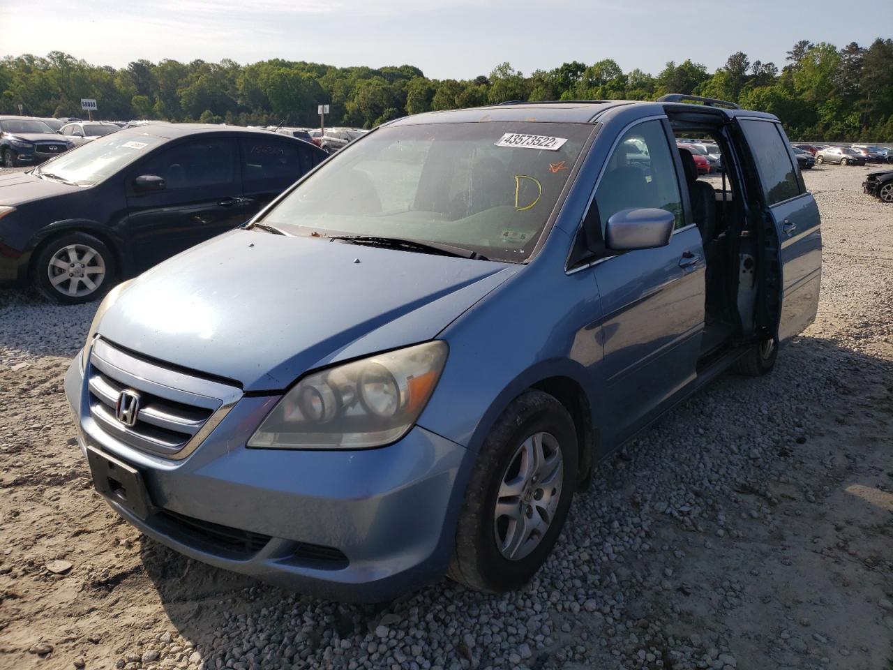 Photo 2 from auction – 2005 HONDA ODYSSEY EX with VIN 5FNRL386X5B045870