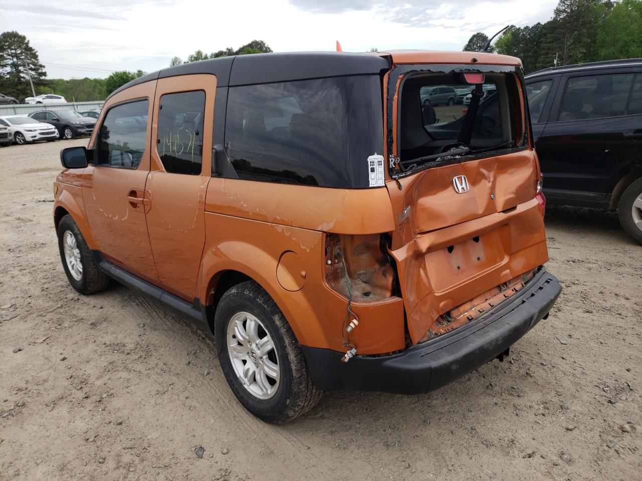 Photo 3 from auction – 2007 HONDA ELEMENT EX with VIN 5J6YH28757L008834