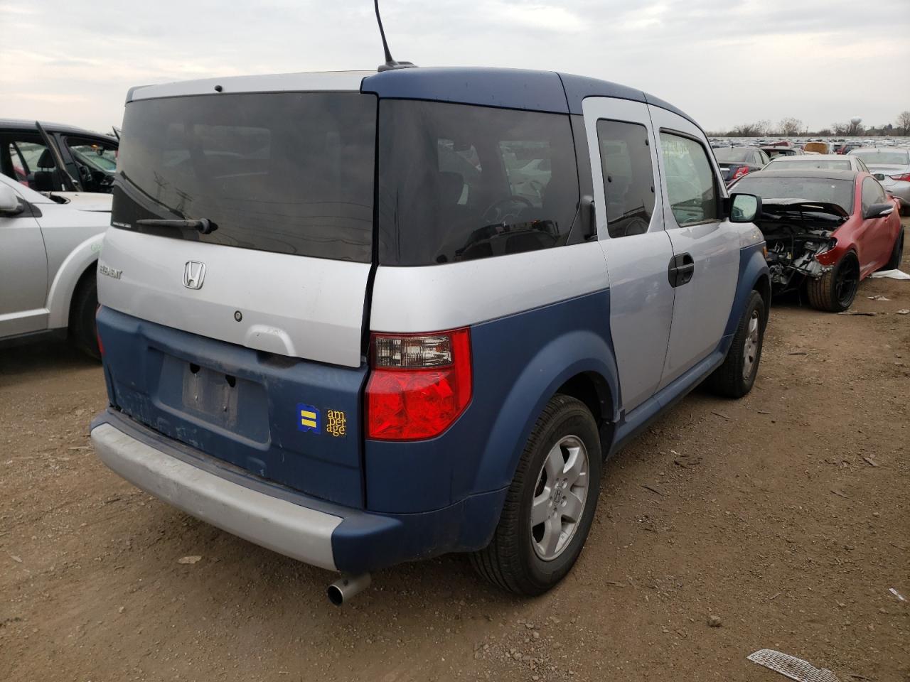 Photo 4 from auction – 2005 HONDA ELEMENT EX with VIN 5J6YH28695L030095