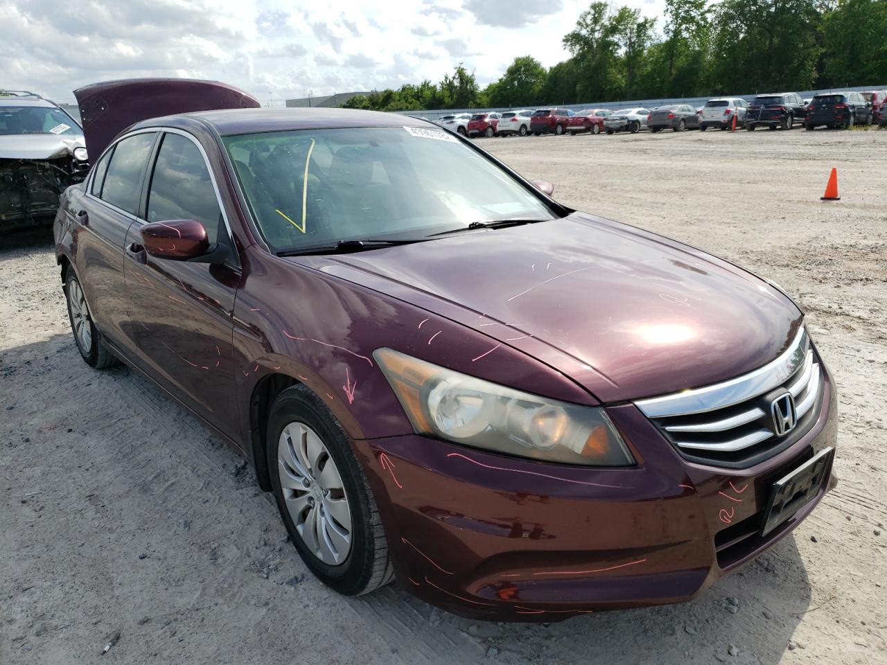 HONDA ACCORD LX 2011 with VIN 1HGCP2F35BA011368 - Photo from auction