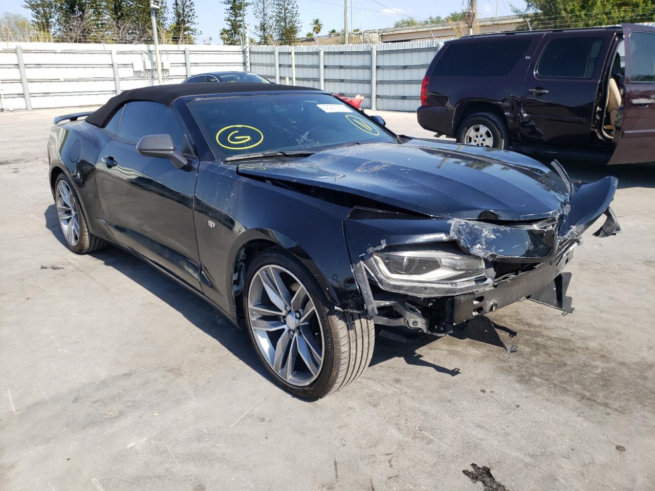 CHEVROLET CAMARO LT 2017 with VIN 1G1FB3DS4H0170562 - Photo from auction
