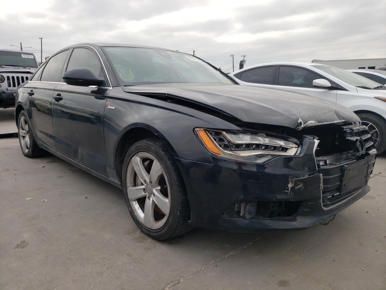 AUDI A6 2012 with VIN WAUBGAFC9CN014205 - Photo from auction