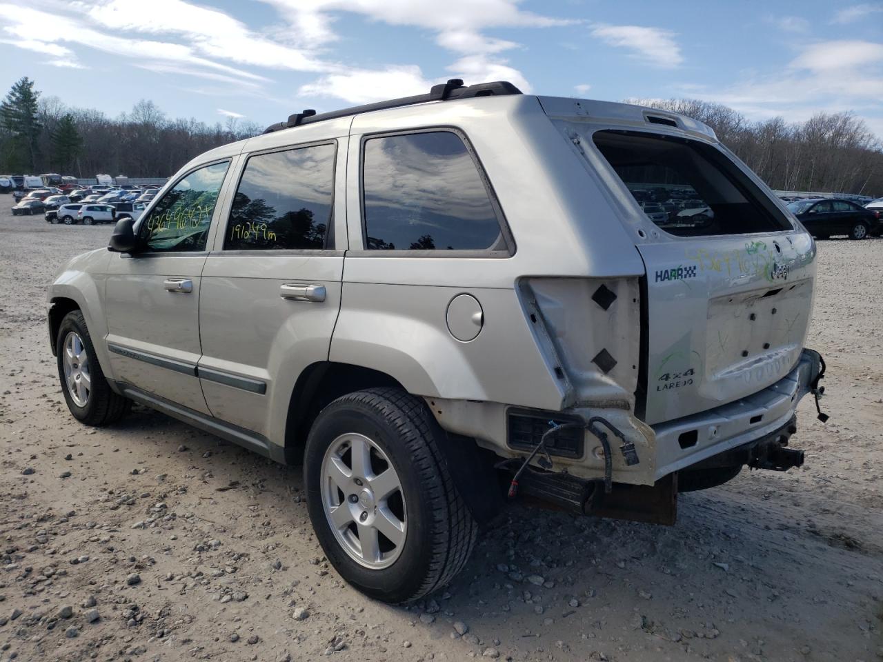 Photo 3 from auction – 2008 JEEP GRAND CHER with VIN 1J8GR48K58C227933