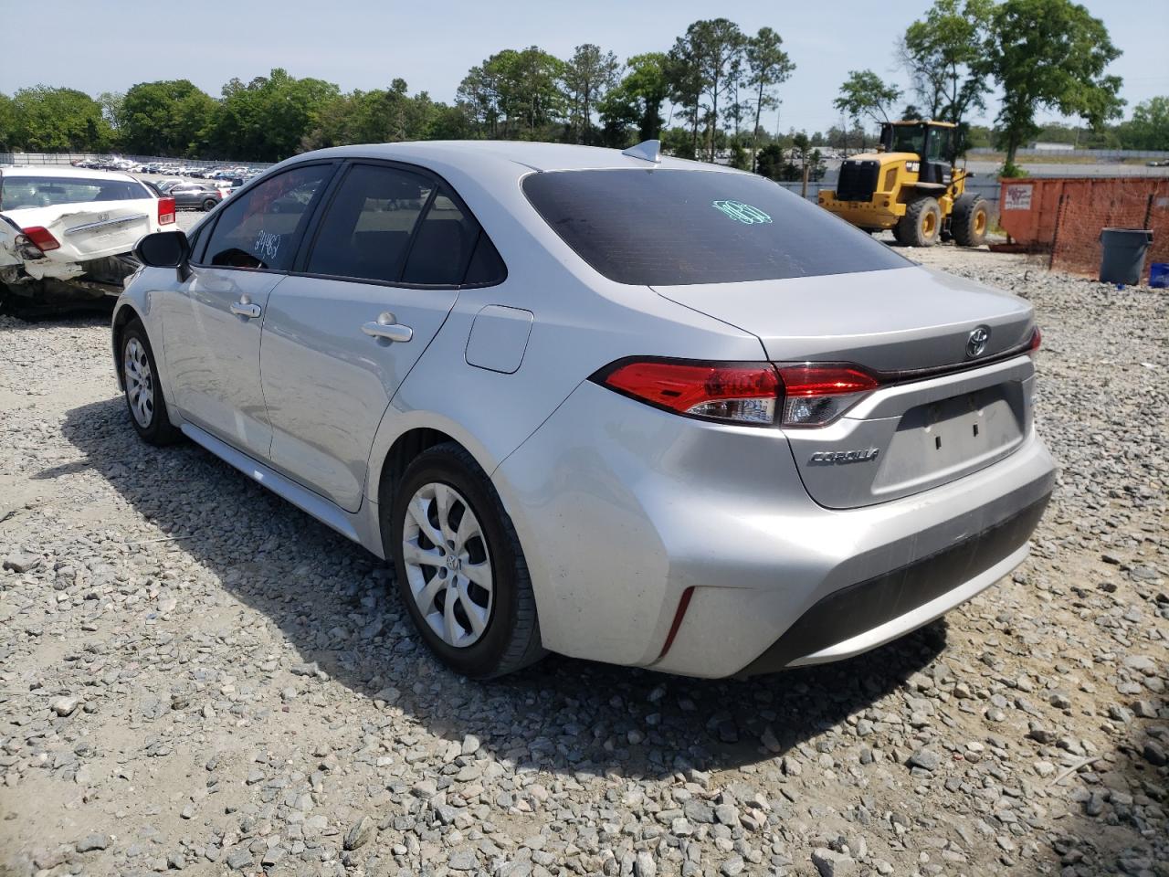 Photo 3 from auction – 2021 TOYOTA COROLLA LE with VIN JTDEPMAE1MJ161038