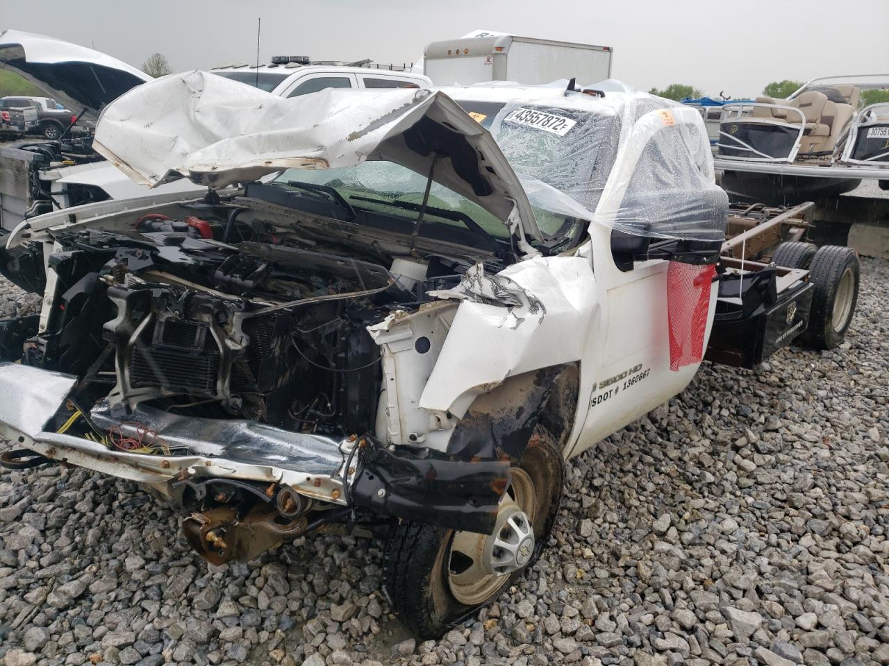 Photo 2 from auction – 2008 CHEVROLET SILVERADO with VIN 1GBJK34K88E216841