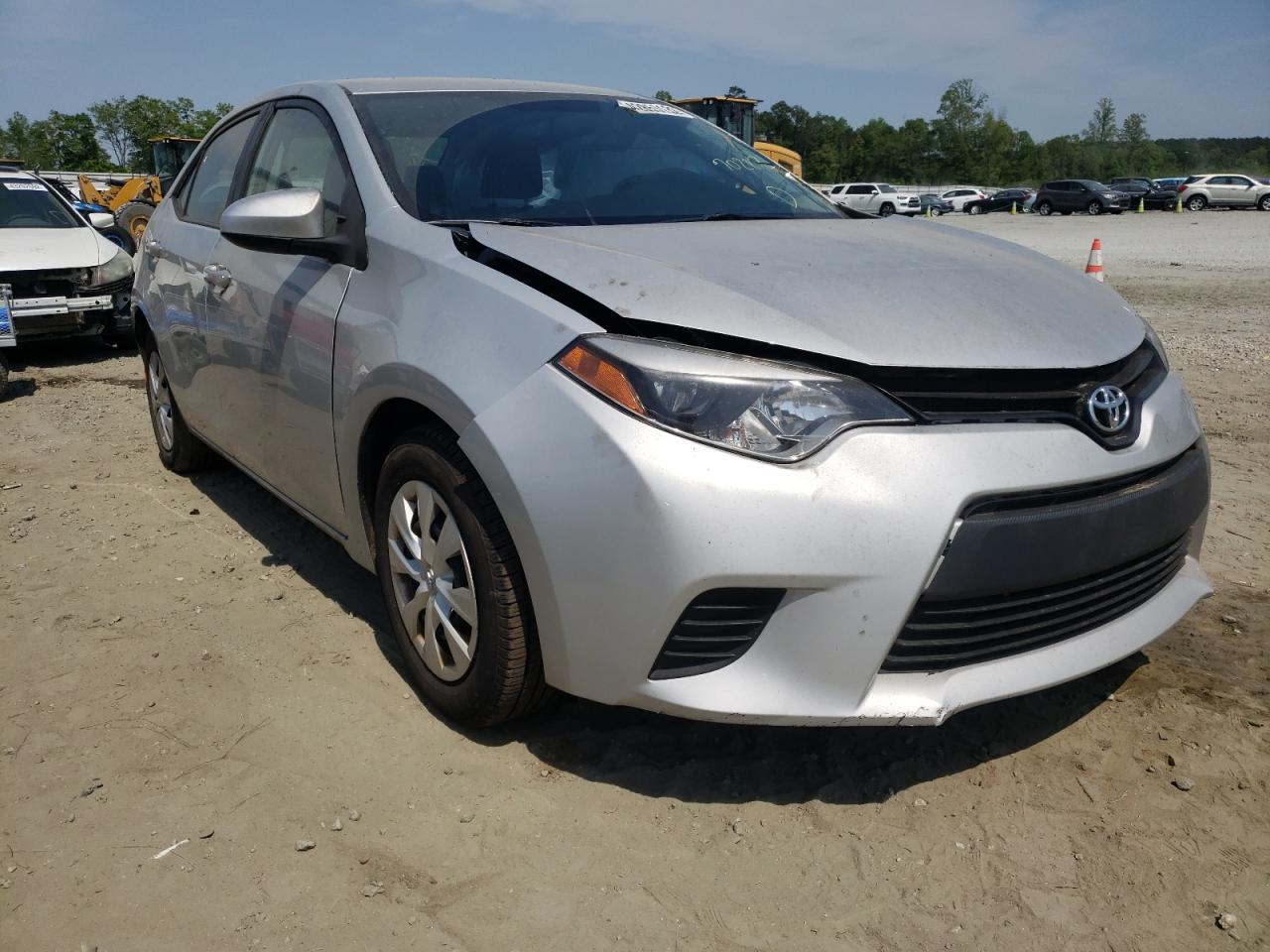 TOYOTA COROLLA L 2014 with VIN 2T1BURHE4EC151597 - Photo from auction
