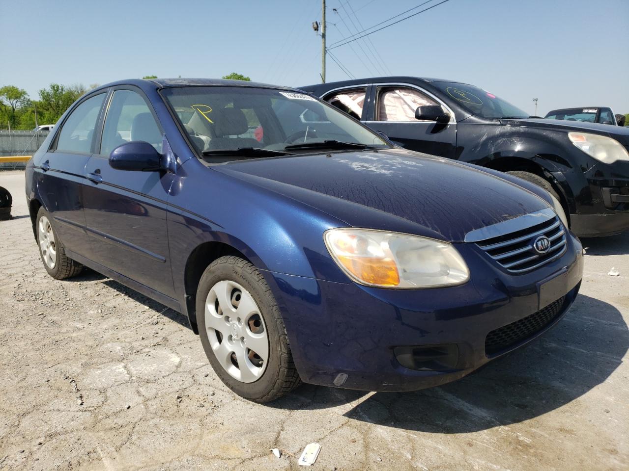 KIA SPECTRA EX 2007 with VIN KNAFE121075472412 - Photo from auction