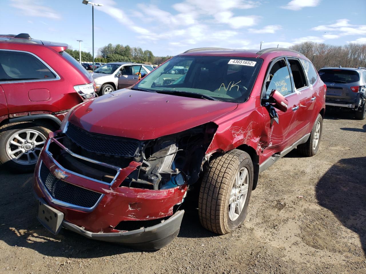 Photo 2 from auction – 2010 CHEVROLET TRAVERSE L with VIN 1GNLVFED8AJ264745