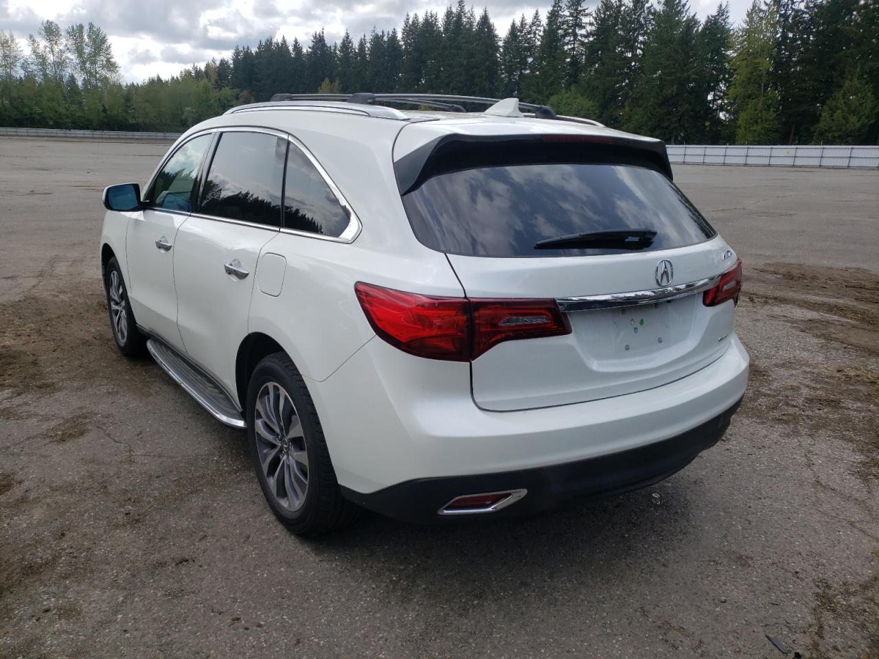 Photo 3 from auction – 2014 ACURA MDX TECHNO with VIN 5FRYD4H68EB027266