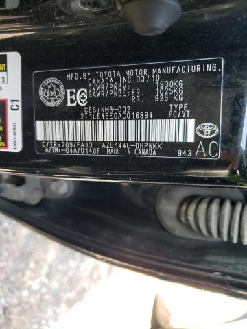 Photo 10 from auction – 2010 TOYOTA COROLLA MA with VIN 2T1LE4EE0AC016894