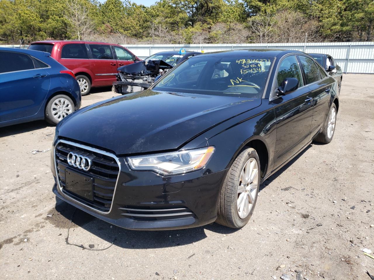 Photo 2 from auction – 2013 AUDI A6 PREMIUM with VIN WAUGFAFC9DN154345