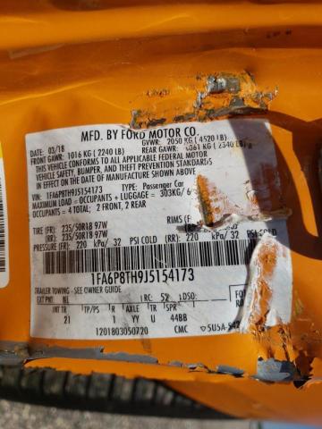 Photo 10 from auction – 2018 FORD MUSTANG with VIN 1FA6P8TH9J5154173