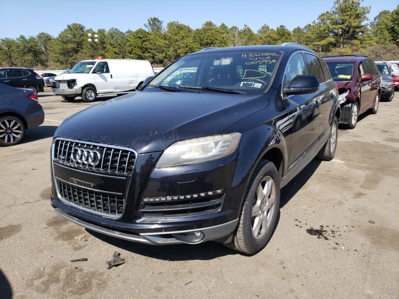 Photo 2 from auction – 2012 AUDI Q7 PREMIUM with VIN WA1LGAFE7CD005950