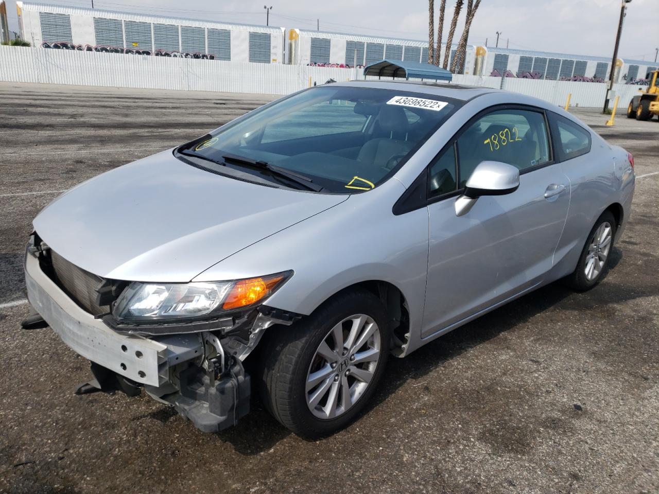 Photo 2 from auction – 2012 HONDA CIVIC EXL with VIN 2HGFG3B10CH521654