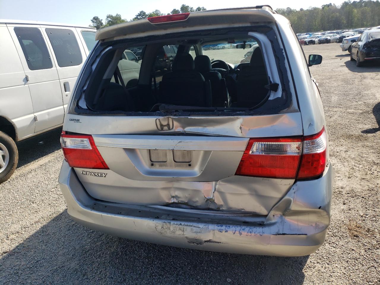 Photo 9 from auction – 2007 HONDA ODYSSEY EX with VIN 5FNRL38707B061328
