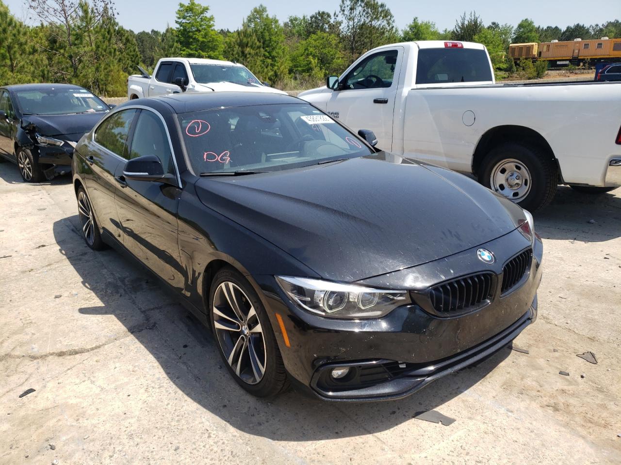BMW 430I GRAN 2020 with VIN WBA4J1C02LCE09121 - Photo from auction