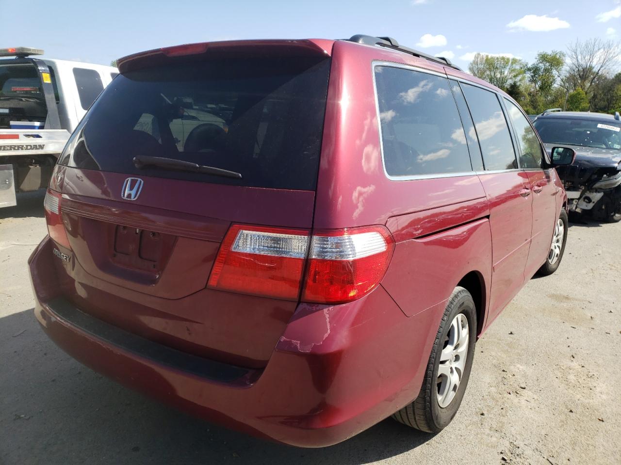 Photo 4 from auction – 2006 HONDA ODYSSEY EX with VIN 5FNRL38786B125243