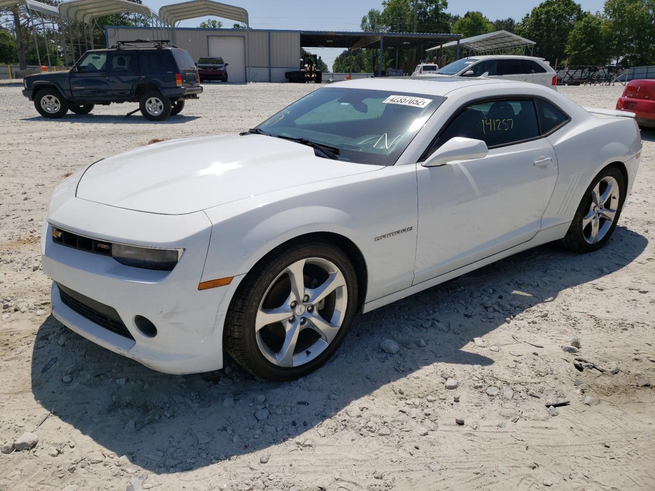 Photo 2 from auction – 2014 CHEVROLET CAMARO LT with VIN 2G1FC1E37E9130891