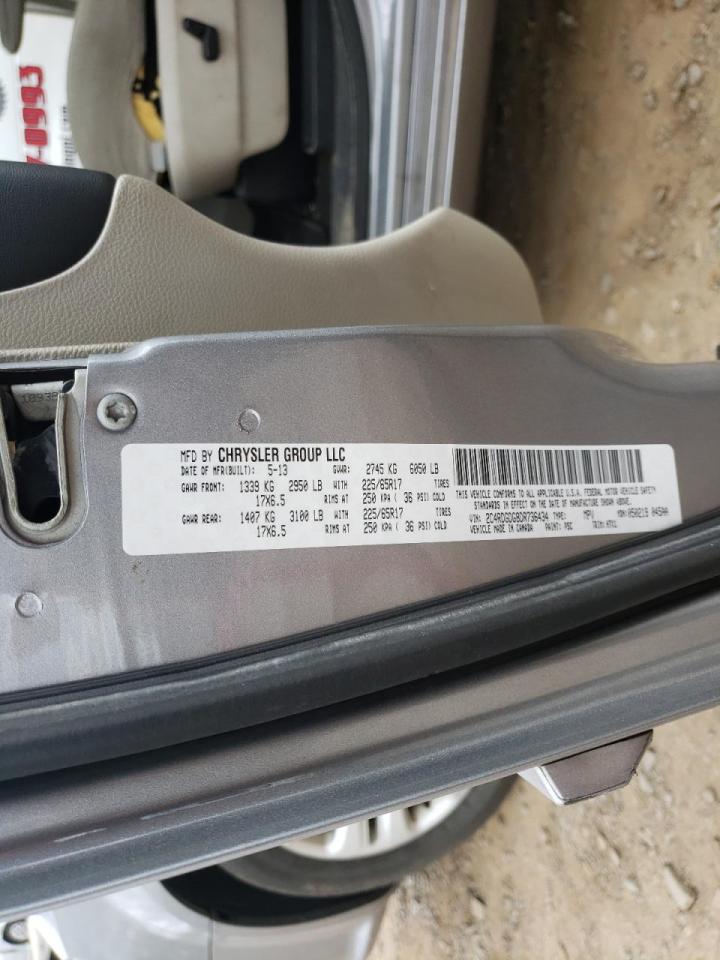 Photo 10 from auction – 2013 DODGE GRAND CARA with VIN 2C4RDGDG8DR736434