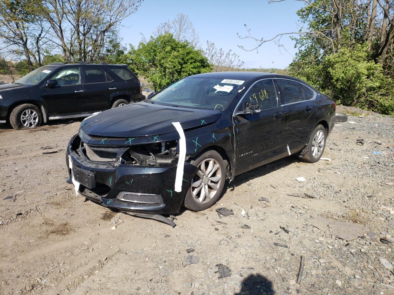 Photo 2 from auction – 2016 CHEVROLET IMPALA LT with VIN 2G1115S36G9115216